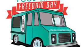 在Nathan Phillips庆祝#食品卡车自由日