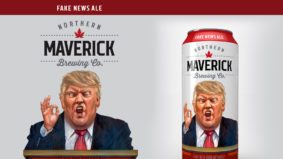 多伦多一家啤酒厂决定，我们的首次啤酒将采用愁眉苦脸的唐纳德·特朗普(Donald Trump)形象