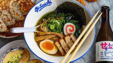 东唐人街新开的拉面店“王子精一”(Oji Seichi)的菜单上有什么，它的老板曾是百福(Momofuku)的厨师